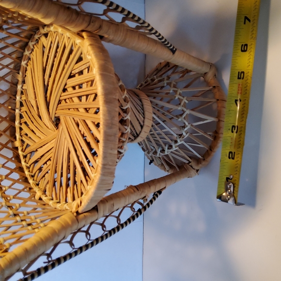 Vintage Rattan armchair Toys Natural Rattan Dolls Armchair Poshmark